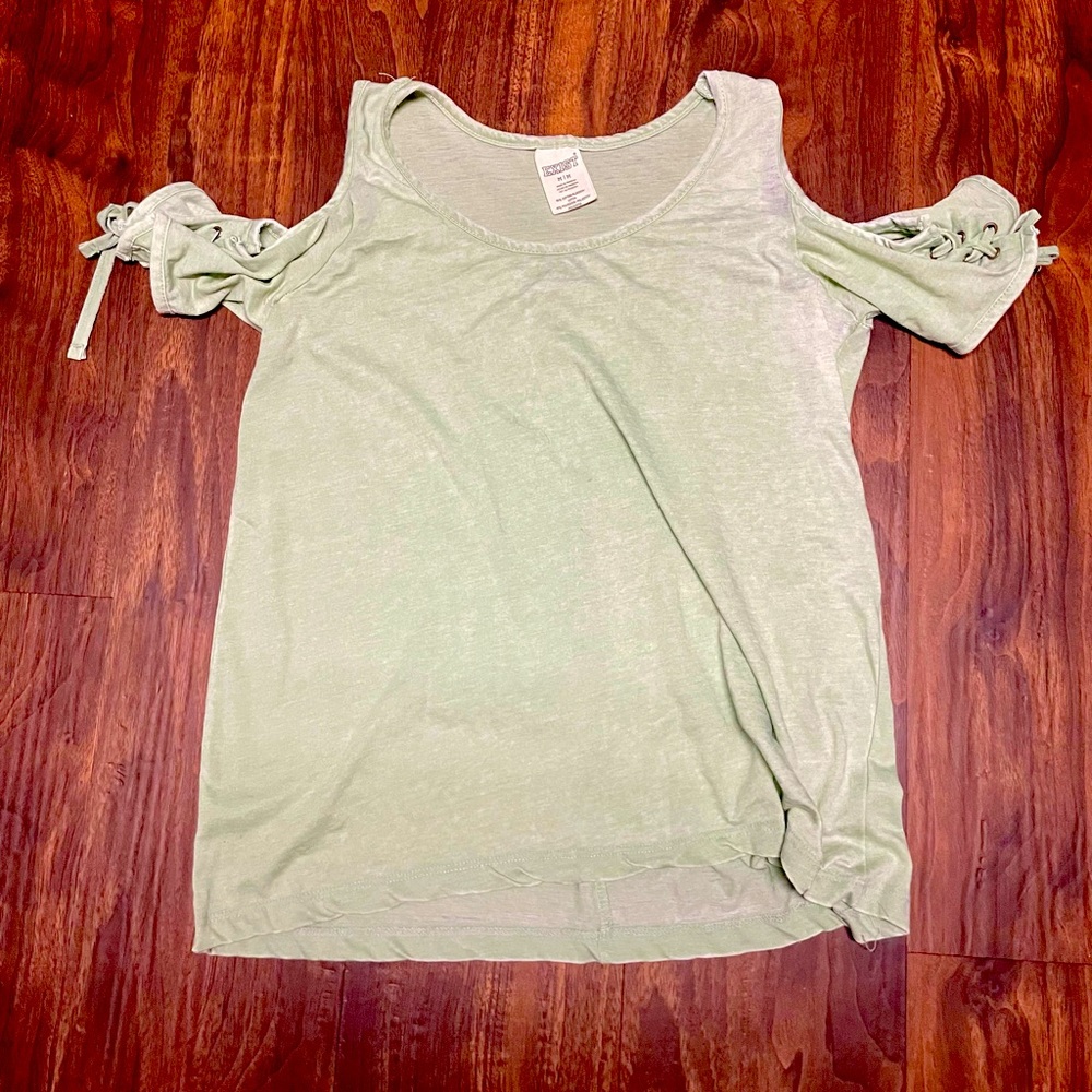 Green EXIST shirt